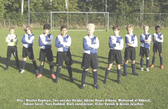 Wouter Kapteyn, Ties v.d. Heijde, Adrian Reyes, Mohamed el Abbouti, Fabian Gorel, Yves Haddad, Niels Landskroon, Victor Vennik & Ajivan Jesuthas